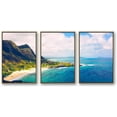 thumbnail image 1 of IDEA4WALL Framed Canvas Wall Art for Living Room, Bedroom Ocean Sea Beach Canvas Prints for Modern Home Decoration Ready to Hang, 1 of 4
