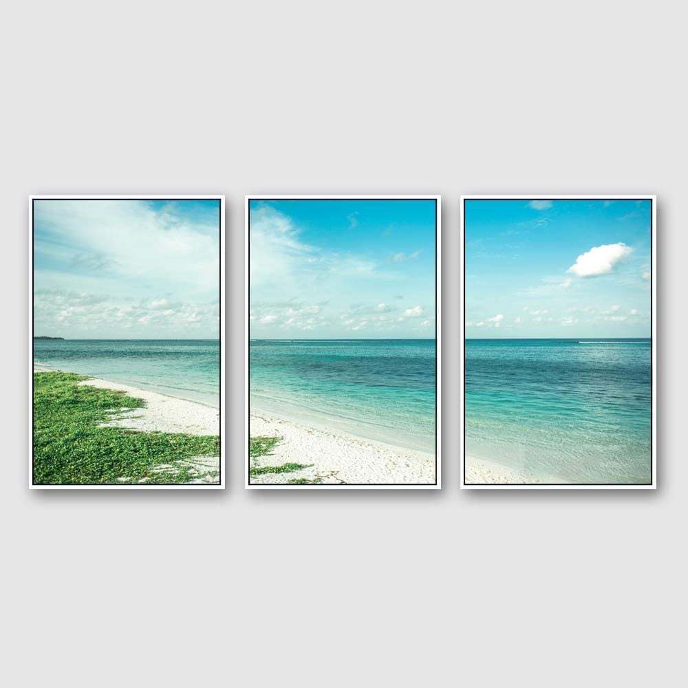 IDEA4WALL Framed Canvas Wall Art for Living Room, Bedroom Ocean Sea ...