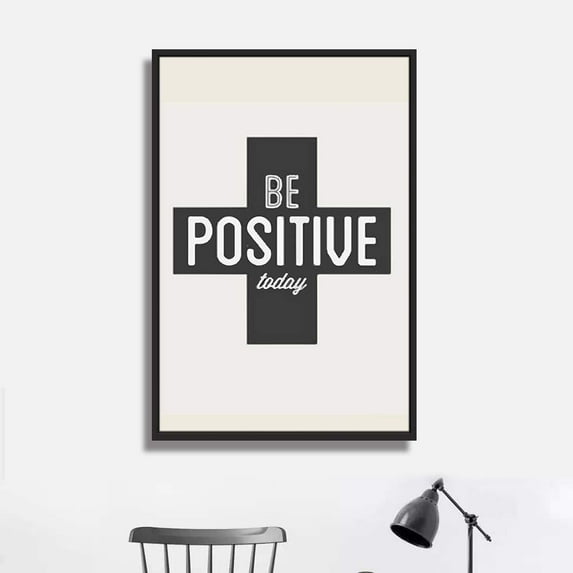 IDEA4WALL Framed Canvas Wall Art for Living Room, Bedroom Quotes Canvas Prints for Modern Home Decoration Ready to Hang