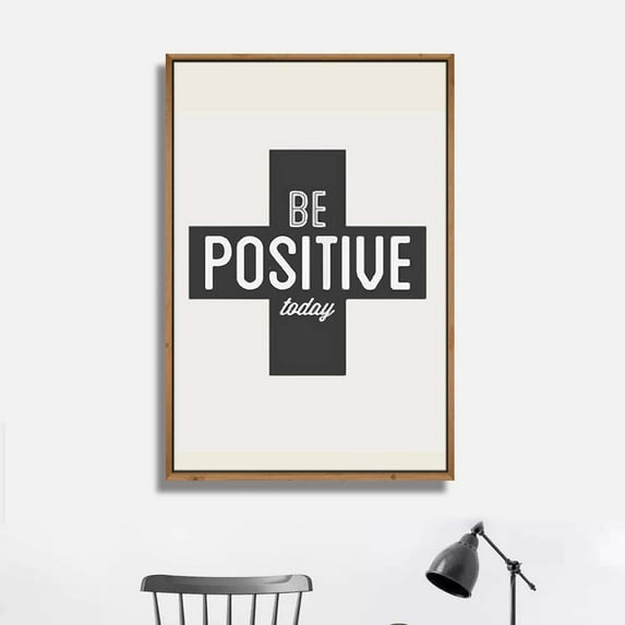 IDEA4WALL Framed Canvas Wall Art for Living Room, Bedroom Quotes Canvas Prints for Modern Home Decoration Ready to Hang