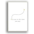 thumbnail image 1 of IDEA4WALL Framed Canvas Wall Art for Living Room, Bedroom Simple Words Canvas Prints for Modern Home Decoration Ready to Hang, 1 of 4