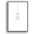 thumbnail image 1 of IDEA4WALL Framed Canvas Wall Art for Living Room, Bedroom Simple Words Canvas Prints for Modern Home Decoration Ready to Hang, 1 of 4