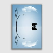 IDEA4WALL Framed Canvas Wall Art for Living Room, Bedroom Sky Canvas Prints for Modern Home Decoration Ready to Hang