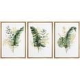 thumbnail image 1 of IDEA4WALL Framed Wall Art Print Set Green Yellow Pastel Forest Plant Variety Nature Illustrations Modern Decorative Chic for Living Room, Bedroom, Office - 24"x36"x3 Natural, 1 of 5