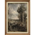 thumbnail image 1 of IDEA4WALL Premium Frame Wall Art The Vale of Dedham by Artist John Constable Classical Historical Print Fine Art Traditional Artwork for Living Room, Bedroom, Office - 26"x36" Natural, 1 of 5