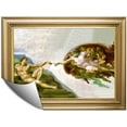 thumbnail image 1 of IDEA4WALL The Creation of Adam by Michelangelo Art Prints Wallpaper Large Wall Stickers for Home Decoration - 36"x48", 1 of 5