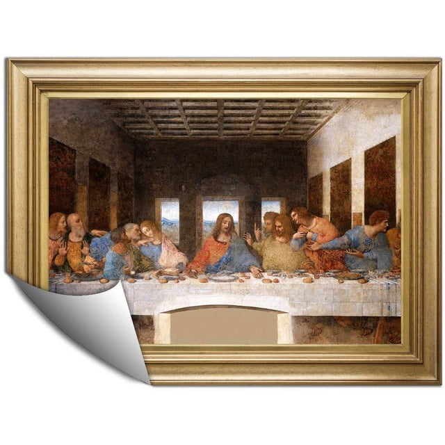 IDEA4WALL The Last Supper by Leonardo Da Vinci Art Prints Peel and ...