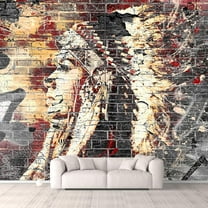 IDEA4WALL Wall Murals for Bedroom Beautiful Vintage Pictures Collection Collage Removable Wallpaper Peel and Stick Wall Stickers