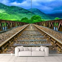 IDEA4WALL Wall Murals for Bedroom Beautiful Vintage Pictures Collection Collage Removable Wallpaper Peel and Stick Wall Stickers