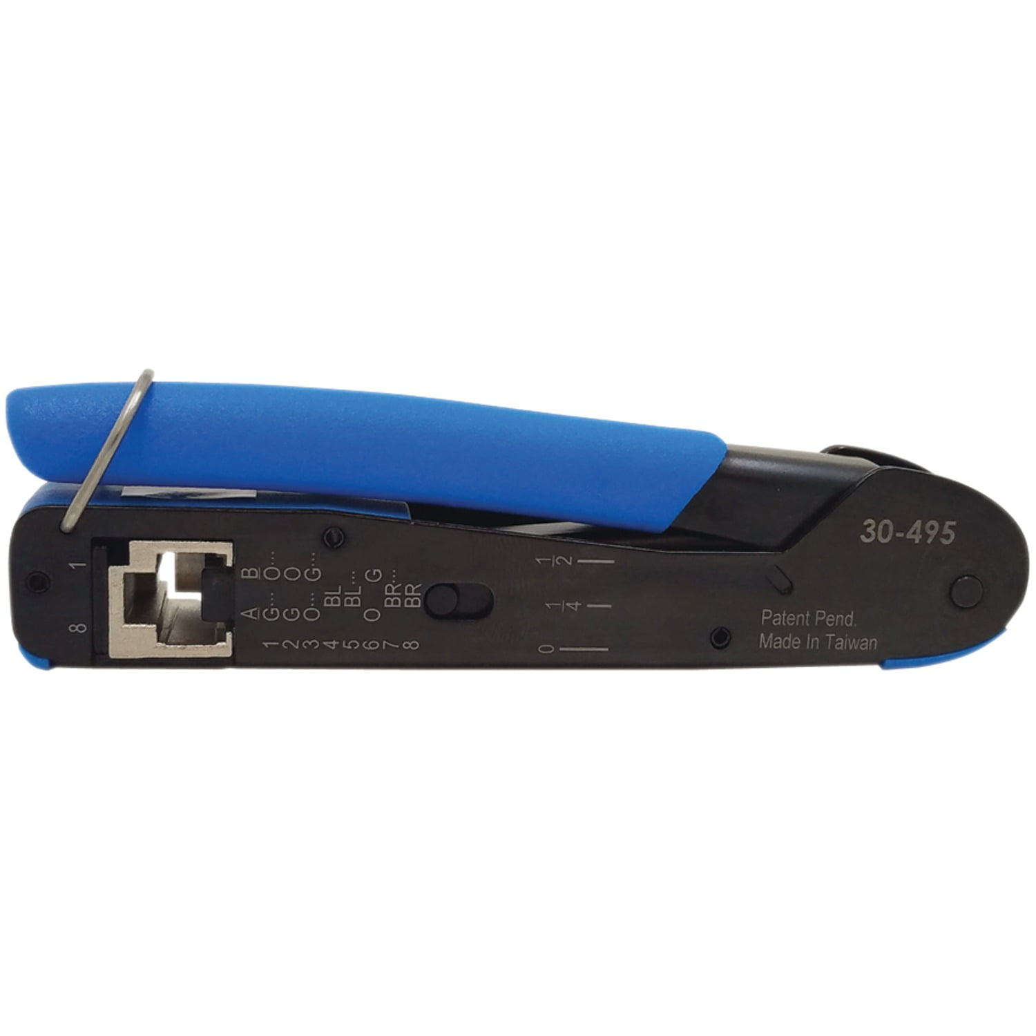 IDEAL FT-45 Feed-Thru Mod Plug Crimp Tool