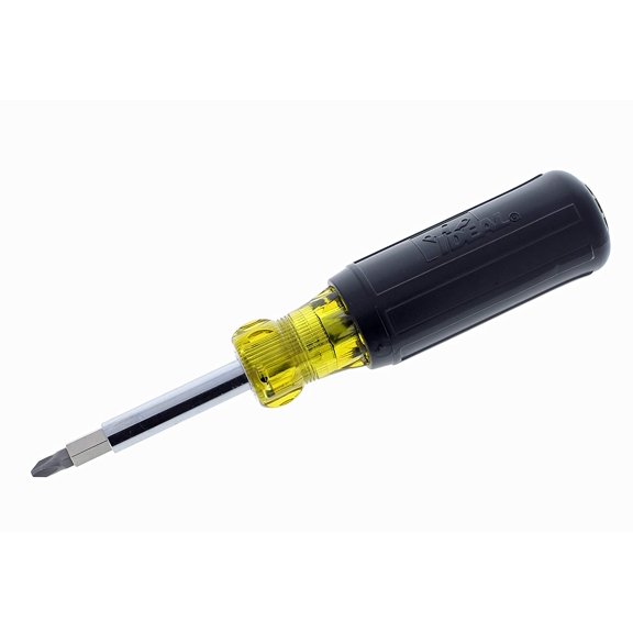 IDEAL INDUSTRIES INC. 35-910 11-in-1 Screwdriver/ Nutdriver Hardware Tool with Corrosion Resistant Shank, Wire Connector Wrench in Handle, Blazed Tip