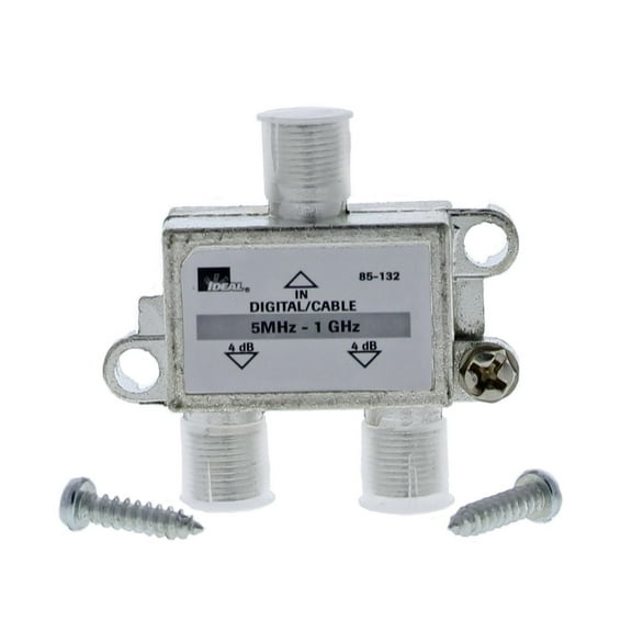 IDEAL INDUSTRIES INC. 85-132 2-Way Digital Cable Splitter, 1 GHz