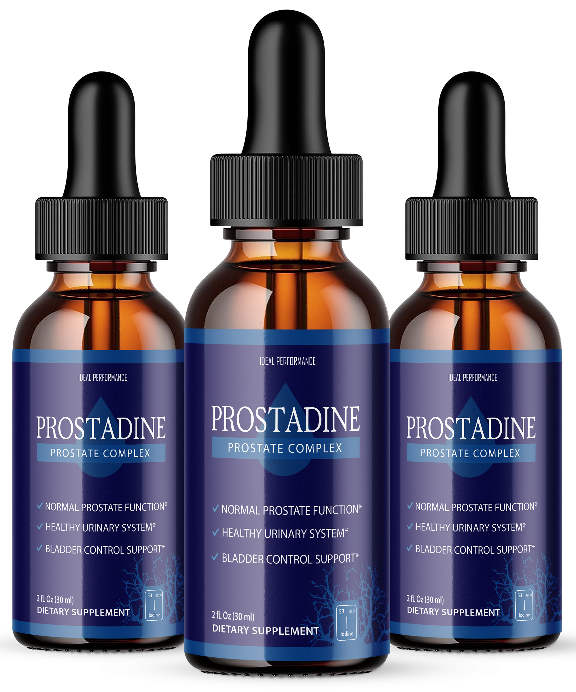 Ideal Performance 3 Pack Prostadine Official Drop Formula Prostadine