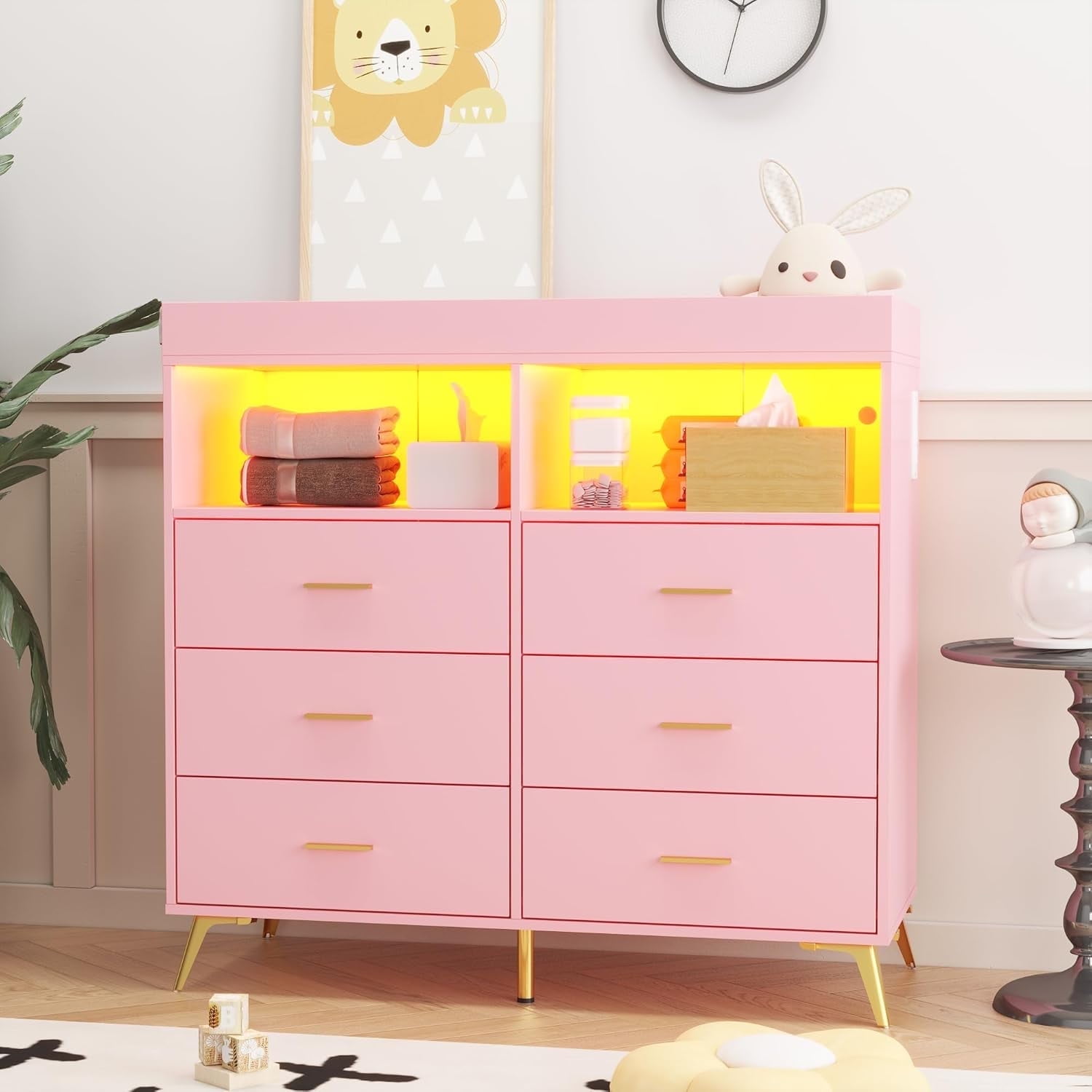 ikea pink dresser CIPACHO 6 Drawer for Bedroom, Modern Dresser with Deep Drawer,Wide Storage Chest of Drawers, Bedroom Storage Organizer Furniture for Living Room : Home & Kitchen The GULLABERG series comprises of chest of drawers Vibe & Dine 6 Drawer