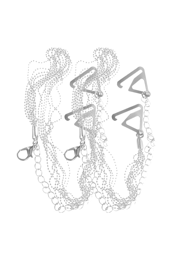 1 Pair Bra Strap Backless Dress Compatible Invisible Shoulder Strap for Evening Out