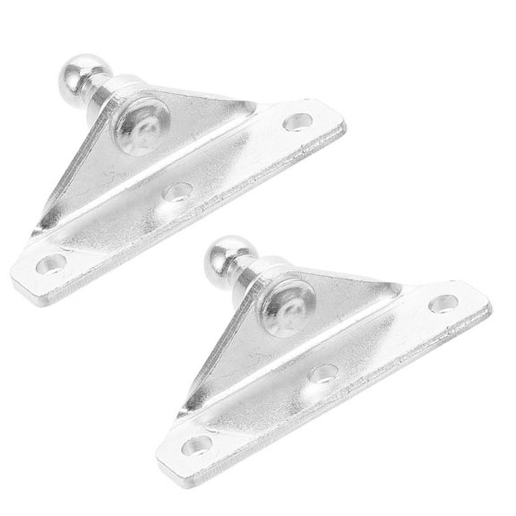 IDEANATEGRATE 1 Pair Metal Ball Stud for Furniture Industrial Machinery Gas Mounting Brackets 6.4x4.0x2.0in