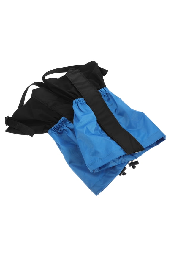 1 Pair Polyester Fiber Boot Gaiters for Men with Waterproof Function for Hiking