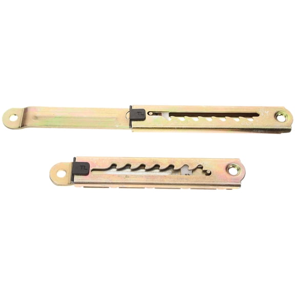 IDEANATEGRATE 1 Pair Zinc Countertop Support Bracket for Multi-joint Design and Height Adjustment 18.00X3.00X1.10CM