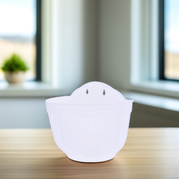 IDEANATEGRATE 1 Set Balcony Planting Pot Assorted Color Plastic Flower Pots for Home Decoration 11.8x5.5x4.9in