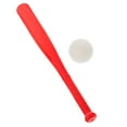 thumbnail image 1 of IDEANATEGRATE Baseball Bat and Ball Toy Set Red Plastic 1 Hand-Eye Coordination Development, 1 of 9