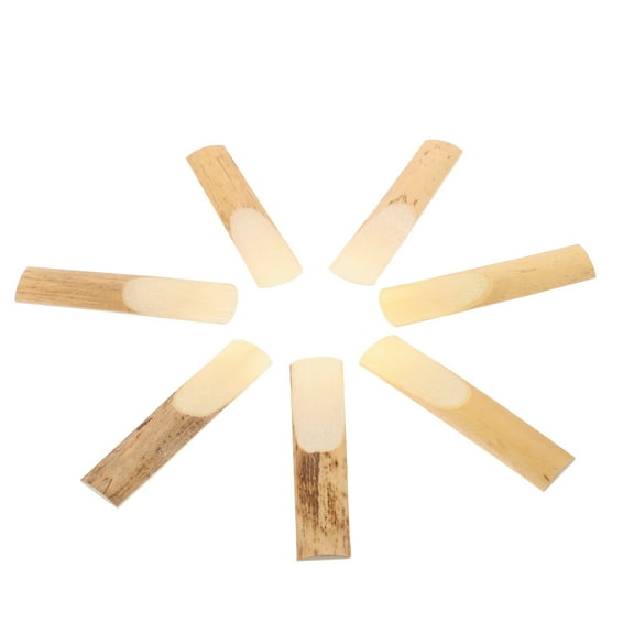 IDEANATEGRATE 10 Pcs Saxophone Reeds for Players in 7.10X1.50X0.30cm with Fine Workmanship