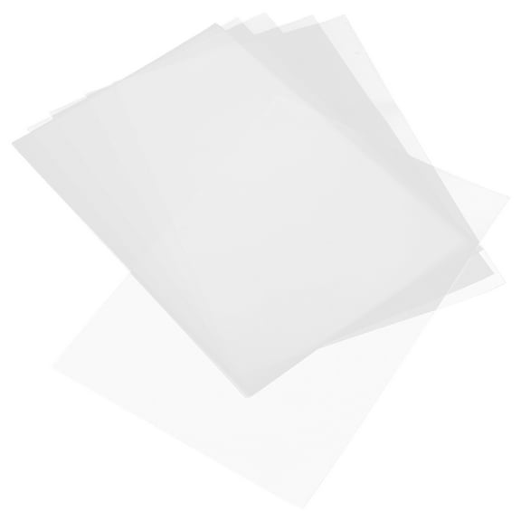IDEANATEGRATE 10Sheets Transparent Double Sided Adhesive Tape for Daily Use and Easy Repositioning