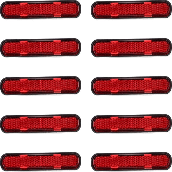 IDEANATEGRATE 10-Pack Safety Reflectors for , Minibuses, and Outdoor Vehicle Visibility