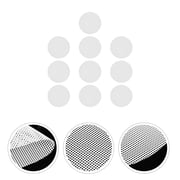 IDEANATEGRATE 10Pcs Silicone Steamer Mats Reusable Kitchen Liners for Baking Pastries