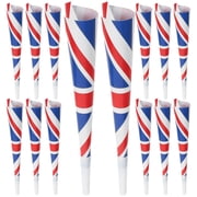 IDEANATEGRATE 16Pack Funny Toy Trumpet for Sporting Events and Cheerleading 10.22X1.18X1.18in