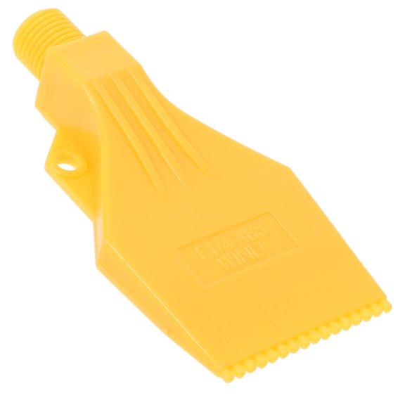 IDEANATEGRATE 1Pack Blowing Wind Nozzle Yellow Plastic For Compressed Air Machine Blow Cleaning 8.50X4.00X1.00In