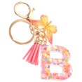 thumbnail image 1 of IDEANATEGRATE 1Pack Butterfly Shaped Keychain in Multi Colors Tassel Style for Women Event Backpack Accessory, 1 of 8