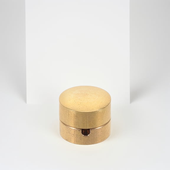 IDEANATEGRATE 1Pack Cello Brass Wolf Tone Stopper Golden For Cellists 1.20X1.20X0.90in