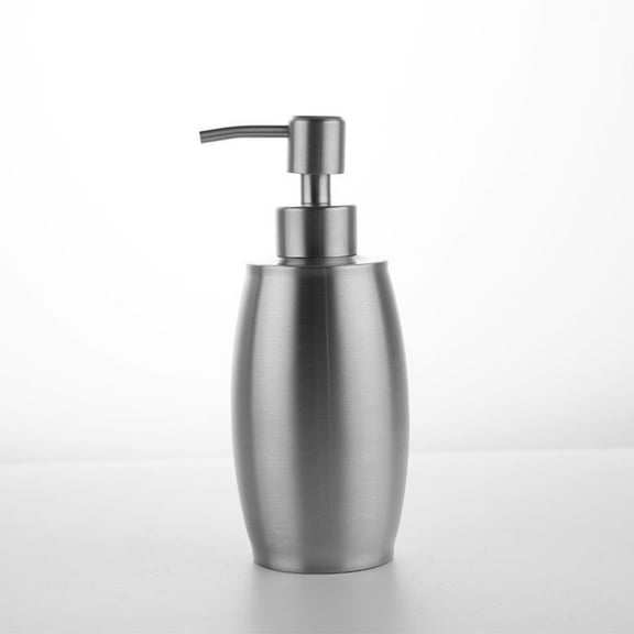 IDEANATEGRATE 1Pack Dispenser Bottle Foaming Hand Wash For Bathroom Kitchen Office Toilet Silver Color