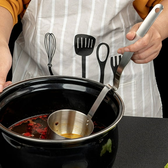 IDEANATEGRATE 1Pack Stainless Steel Gravy Separator 34X8.5X6CM For In Kitchen