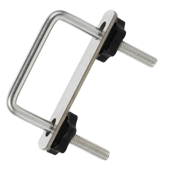 IDEANATEGRATE 1Pack U-Bolt Clamp for Bike Rack and Car Roof Rack Firm Grip Transportation 4.7x3.9x0.8in