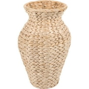 IDEANATEGRATE 1Pc Flower Wicker Vase Tall Rattan Vase Adjustable Chain Minimalist Fashionable Design for Home