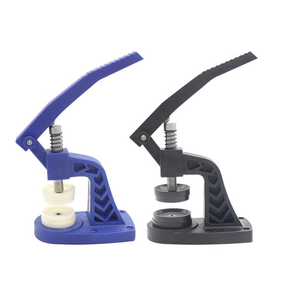 IDEANATEGRATE 1Pc Watch Press Hobbyists Watch Repairers Metal Abs 12Pcs Black