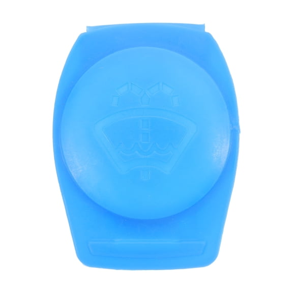IDEANATEGRATE 1Pcs Blue Abs Windshield Washer Reservoir Lid 2.95x2.36x0.71in For Preventing Leaks In Cars