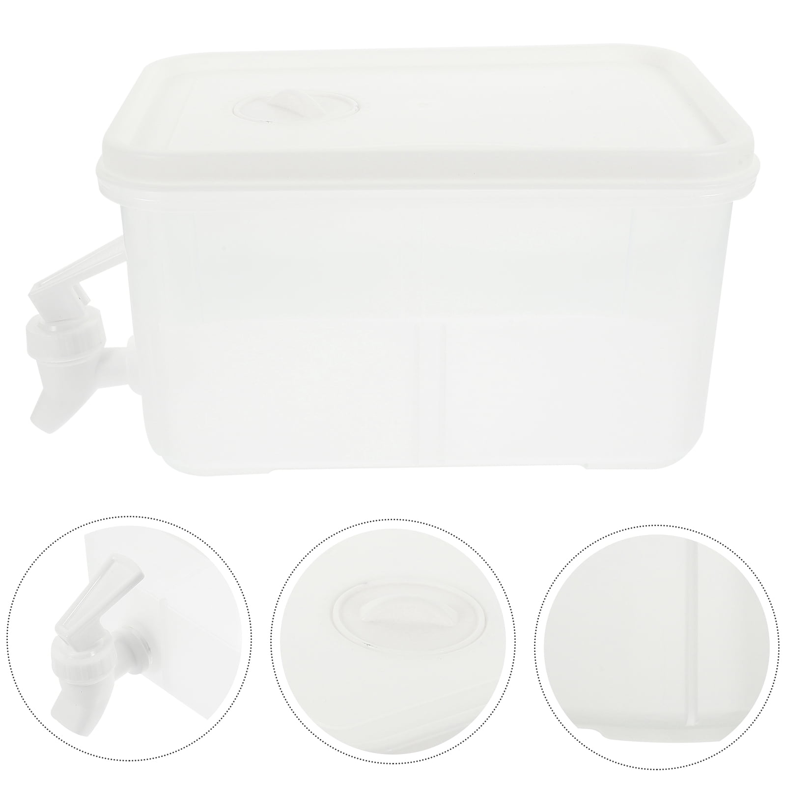 IDEANATEGRATE 1Pcs Dispenser Container 3.5L for Parties with Faucet ...