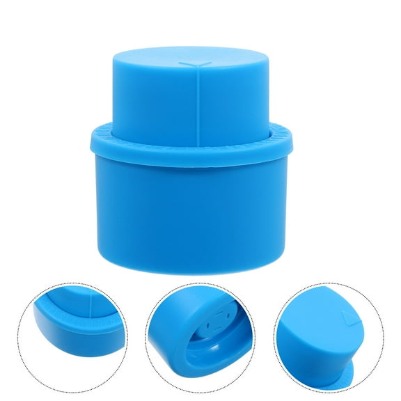 IDEANATEGRATE 1Pcs Drink Cap Sky-Blue Round PP Leak-Proof for Everyday Use