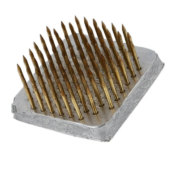 IDEANATEGRATE 1Pcs Floral Arranging Tool Assorted Color Copper Square For Florists And Home Decoration