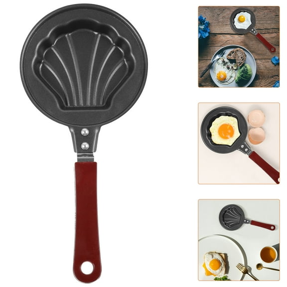 IDEANATEGRATE Nonstick Carbon Steel Pancake Pan for Kitchen Cooking, Frying Eggs, Pancakes, and More, Cookware