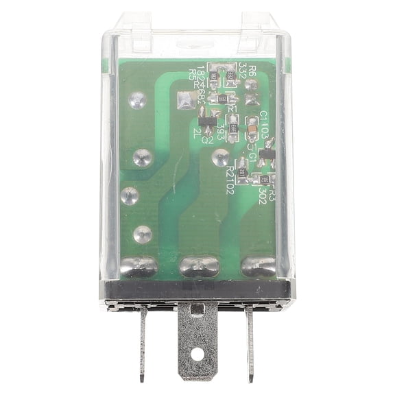 IDEANATEGRATE 1Pcs LED Flasher for Truck Accessories High Brightness LED Universal Design Plastic Rectangular