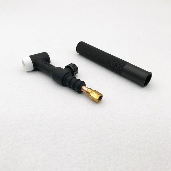 IDEANATEGRATE 1Pcs Metal And Plastic TIG Welding Torch Head Air Cooled Design For Welding Nozzle 7.5x1.2x1.2in