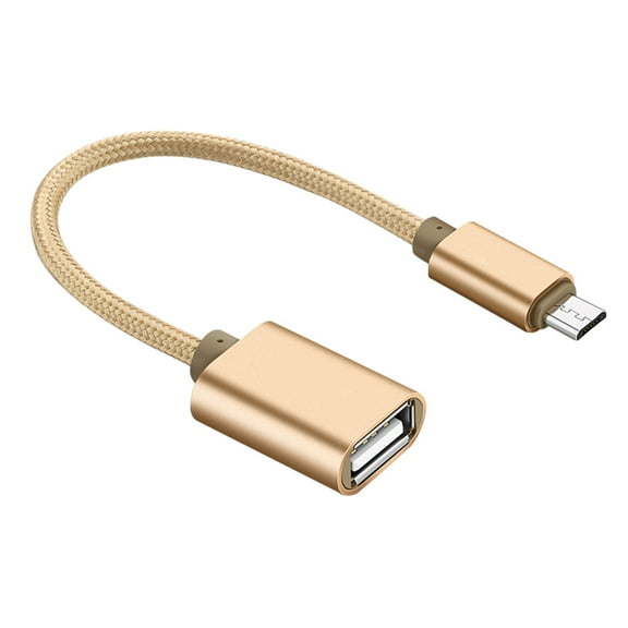 IDEANATEGRATE 1Pcs OTG Cable for Mobile Phone and Tablet Data Transfer and Access