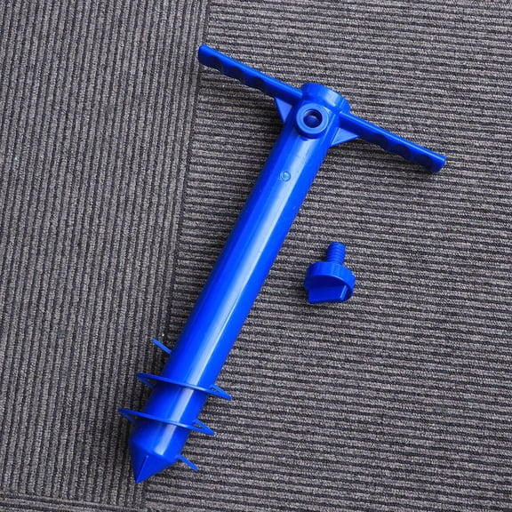 IDEANATEGRATE 1Pcs Outdoor Umbrella Base with Spike for Beach and Camping