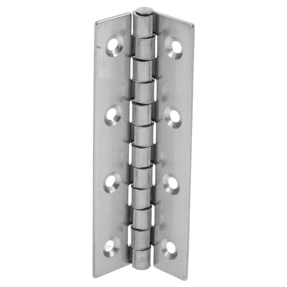 IDEANATEGRATE 1Pcs Rotatable Hinge Stainless Steel for Home Furniture Cabinet Doors Silver 10.00X4.00X1.00in