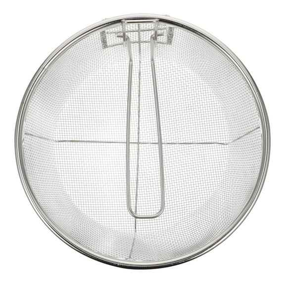IDEANATEGRATE Round Frying Basket for Hot Pot, Stewing, Frying, and Multi-Purpose Cooking Use, 1 Piece