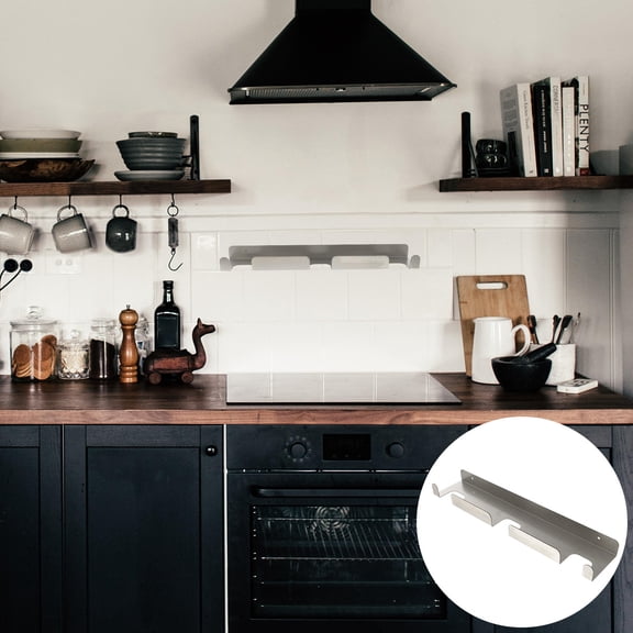 IDEANATEGRATE 1Pcs Silver Restaurant Organization Mounted For Pizza Tools