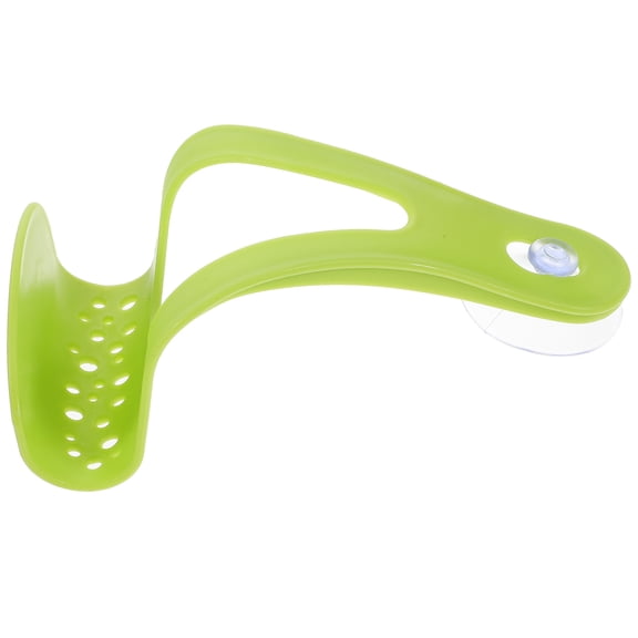 IDEANATEGRATE 1Pcs Sink Sponge Holder Abs Pvc Rectangular Hollow Design Water Drainage Prevention Kitchen Use